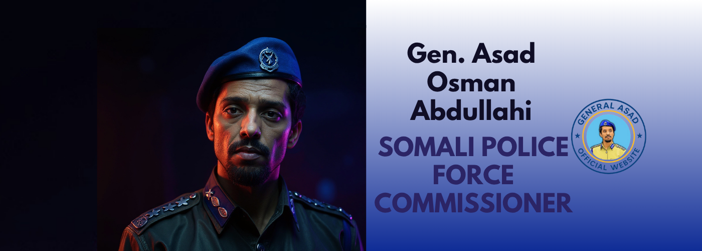 Biography & Professional Profile of Somali Police Commissioner: Gen. Asad Osman Abdullahi